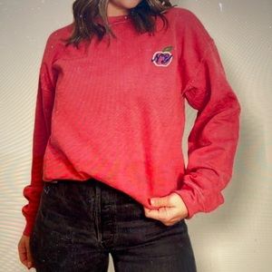 Project Social T Apple Crew Sweatshirt S/M NWT $60